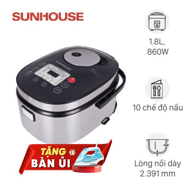 Nồi cơm điện tử Sunhouse 1.8 lít SHD8903