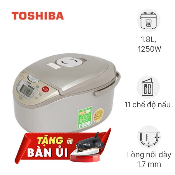 Nồi cơm điện cao tần Toshiba 1.8 lít RC-18RH(CG)VN