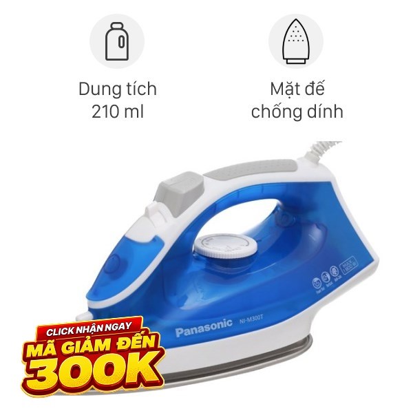 Bàn ủi hơi nước Panasonic NI-M300TARA 1800W