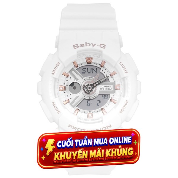 BABY-G BA-110 43 mm Nữ BA-110GA-7A1DR