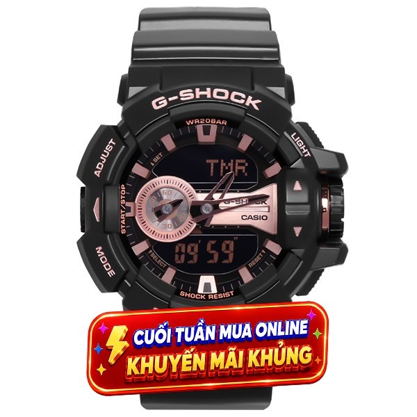G-SHOCK 49.6 mm Nam GA-400GB-1A4DR