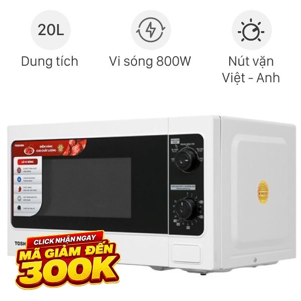 Lò vi sóng Toshiba ER-SM20(W1)VN