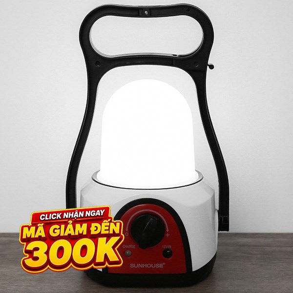 Đèn sạc Sunhouse 10W SHE-6848LA