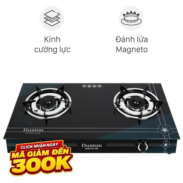 Bếp ga đôi Duxton DG-368