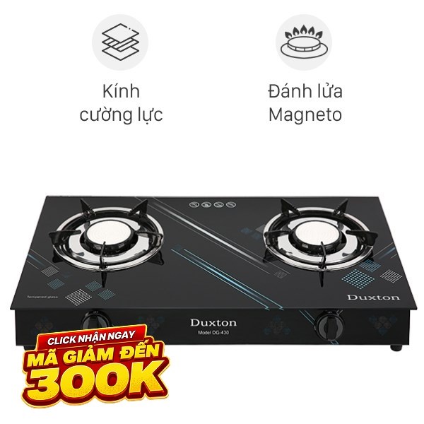Bếp ga đôi Duxton DG-430