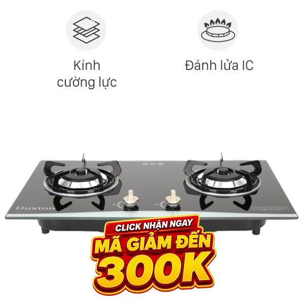 Bếp ga âm Duxton DG-2BGV