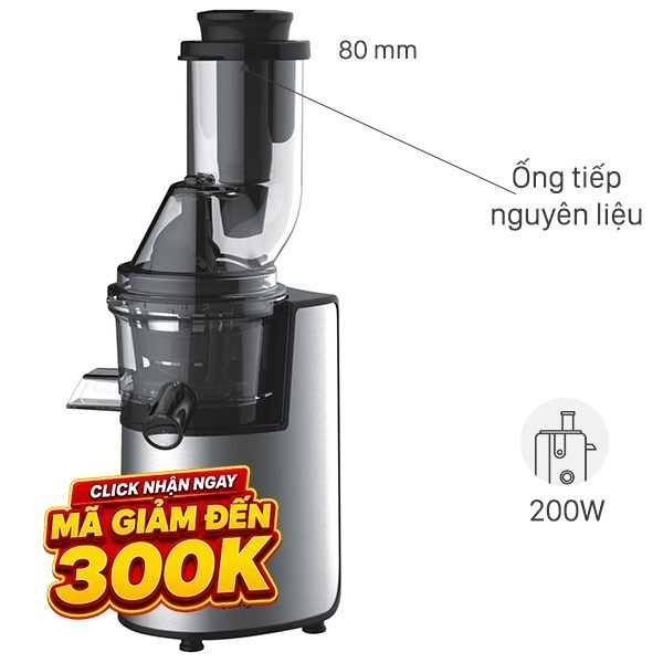 Máy ép chậm Kangaroo KG1B6