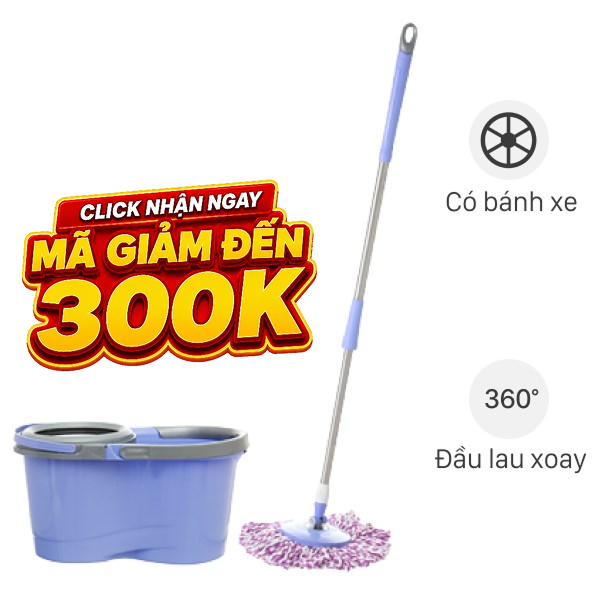Bộ lau nhà 360 Hommy MH-Xmop