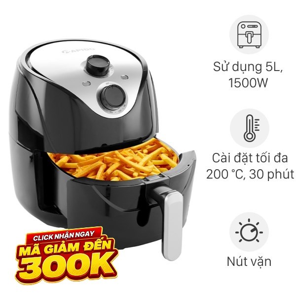 Nồi chiên không dầu Rapido RAF5.0M 5 lít