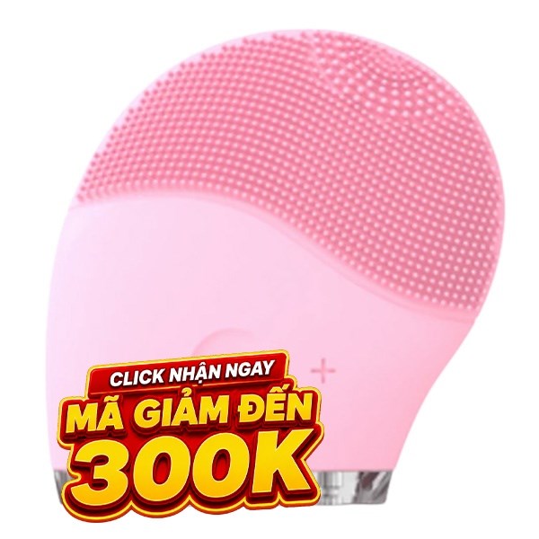 Máy rửa mặt và massage Halio Baby Pink