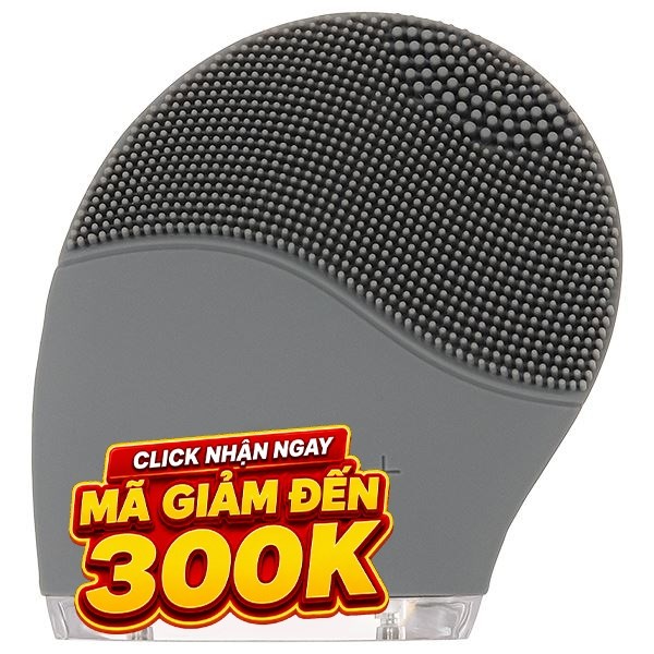 Máy rửa mặt và massage Halio Grey Smoke