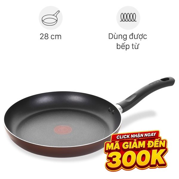 Chảo nhôm chống dính đáy từ Tefal G1430605