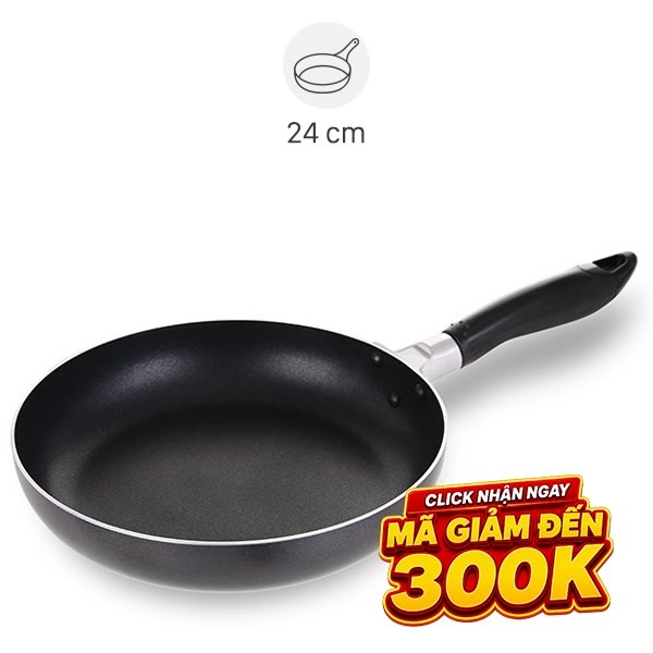 Chảo nhôm chống dính Delites CR001-24