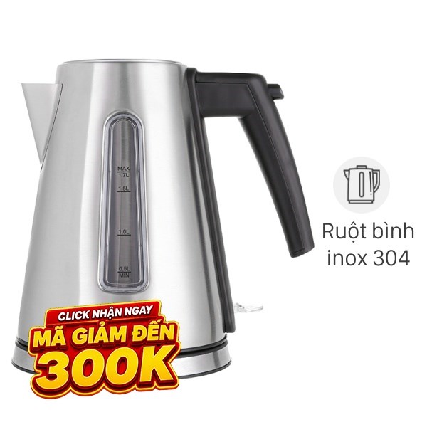 Bình đun siêu tốc Hafele 1.7 lít T-907B (535.43.731)