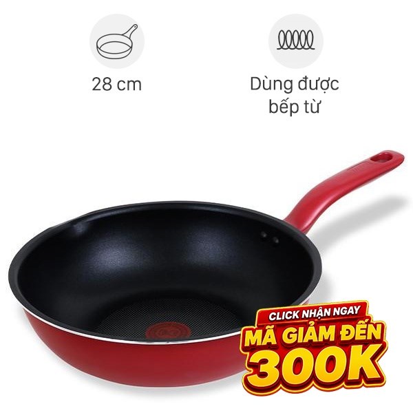 Chảo nhôm sâu chống dính đáy từ Tefal So Chef G1358695
