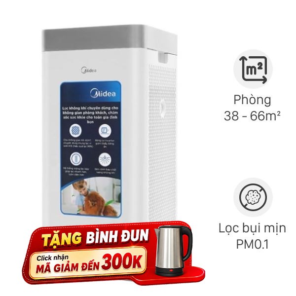 Máy lọc không khí Midea MAP-550GJA32 38W
