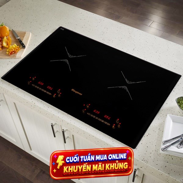 Bếp từ đôi âm Kangaroo KG859i 4000W