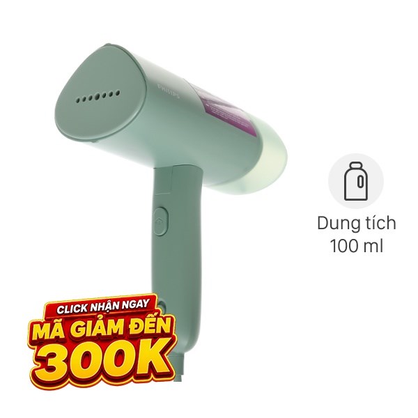 Bàn ủi hơi nước cầm tay Philips STH3010 1090W