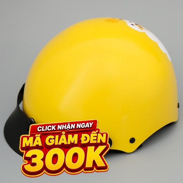 Mũ trẻ em 1/2 size S Delites ATN01 vàng