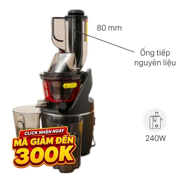 Máy ép chậm Kalite KL-550