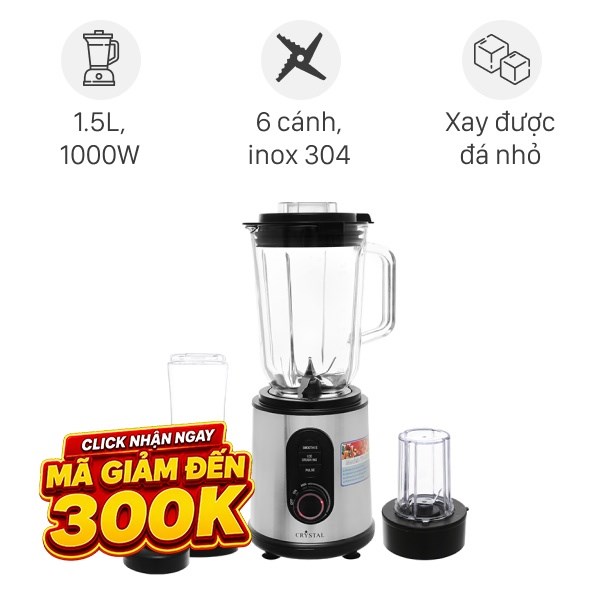 Máy xay sinh tố đa năng Crystal TB-6810A