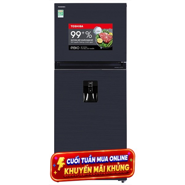 Toshiba Inverter 407 lít GR-RT535WE-PMV(06)-MG