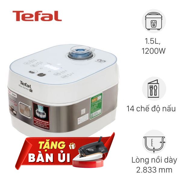 Nồi cơm điện cao tần Tefal 1.5 lít RK762168