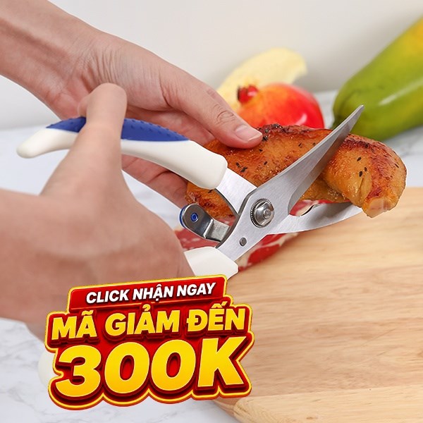Kéo cắt xương thép không gỉ 2Cr13 Delites S51013
