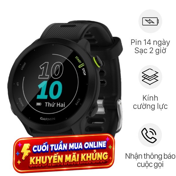 Garmin Forerunner 55 42mm dây silicone