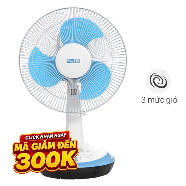 Quạt sạc điện AC  3 cánh ARF03D123 30W