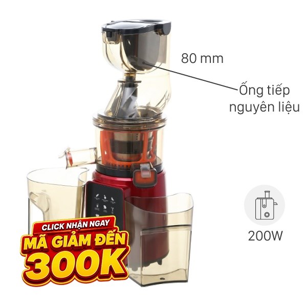 Máy ép chậm Kangaroo KG200SJD1
