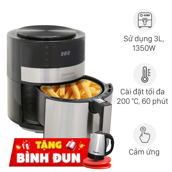 Nồi chiên không dầu Cuckoo 4.7 lít CAF-F0410T