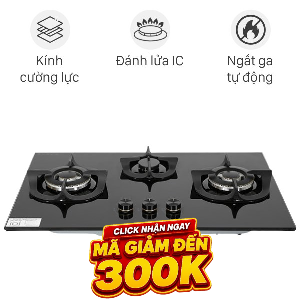 Bếp ga âm Electrolux EHG8321BC