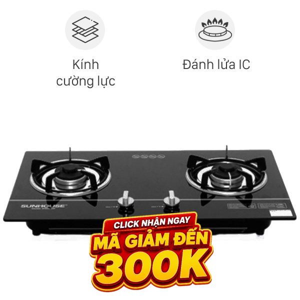 Bếp ga âm Sunhouse SHB501MT