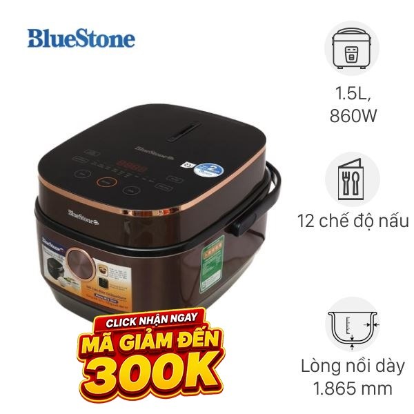 Nồi cơm điện tử BlueStone 1.5 lít RCB-5949