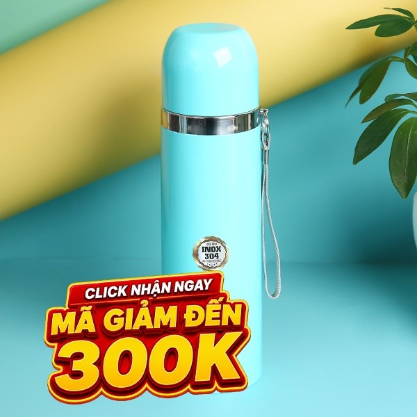 Bình giữ nhiệt nóng lạnh Inox 500 ml Delites Z5A