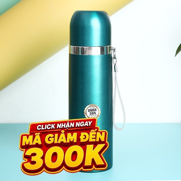 Bình giữ nhiệt nóng lạnh Inox 500 ml Delites Z5A