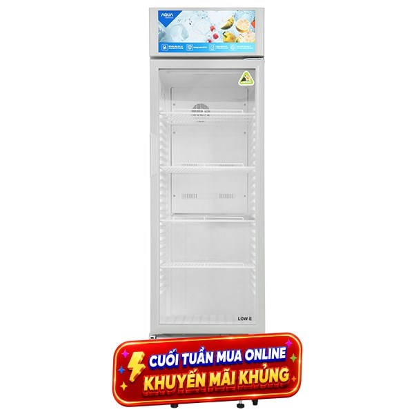 Tủ mát AQUA  215 lít AQS-AF340S