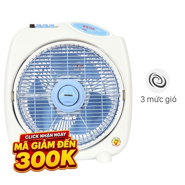 Quạt hộp Senko  3 cánh BD1012 40W