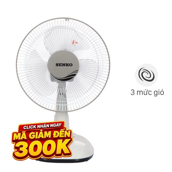 Quạt bàn Senko  3 cánh B1213 40W