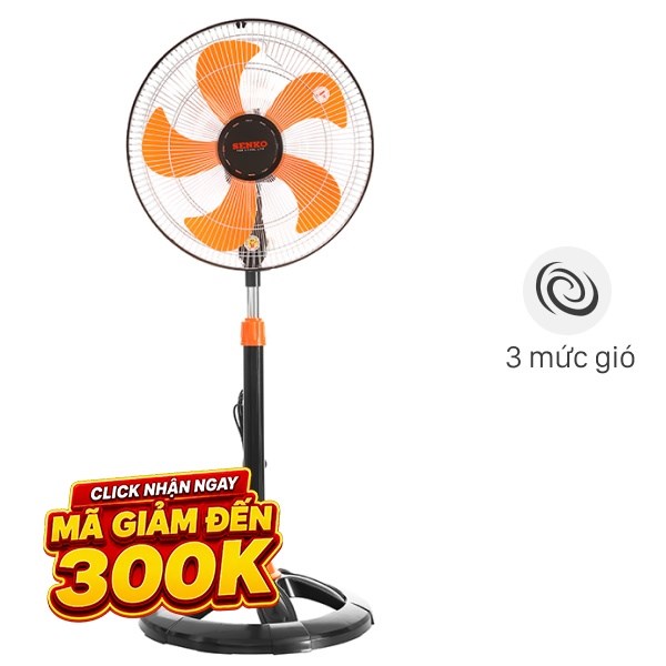 Quạt đứng Senko  5 cánh DTS1609 60W