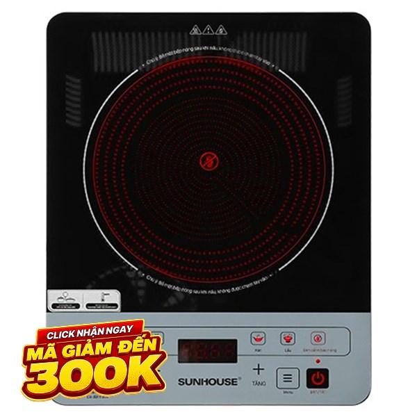 Bếp hồng ngoại đơn Sunhouse SHD 6005(EMC) 2000W