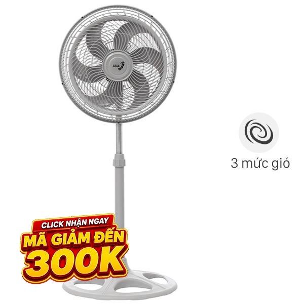 Quạt đứng Asia  6 cánh VY639990 80W