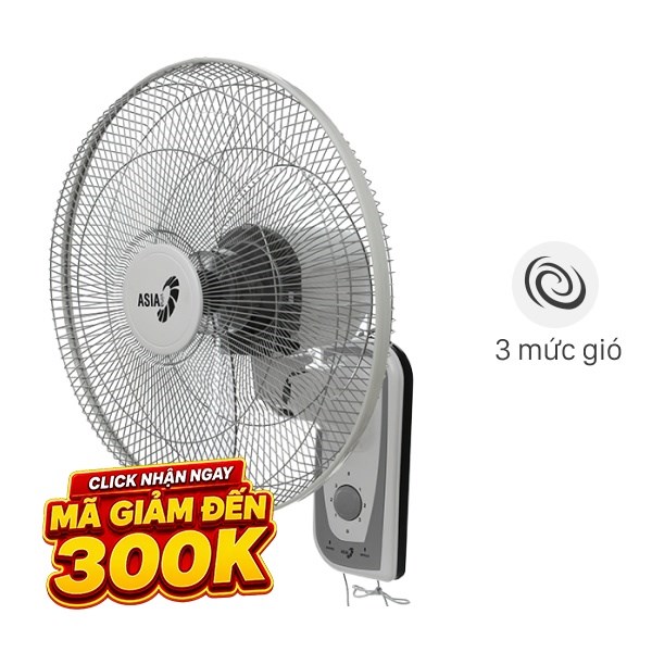 Quạt treo tường Asia  3 cánh VY357690 55W