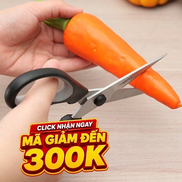 Kéo nhà bếp đa năng thép không gỉ 2Cr13 Delites TP9158-2025