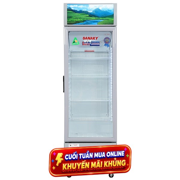 Tủ mát Sanaky  200 lít TM.VH258KL