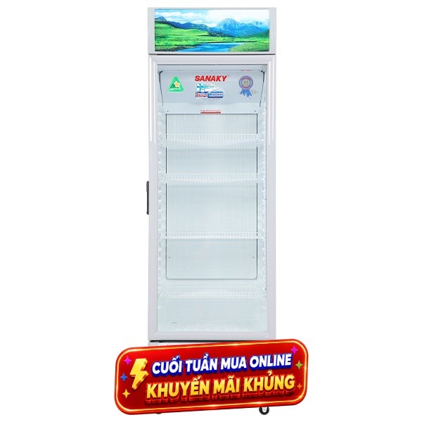 Tủ mát Sanaky Inverter 340 lít TM.VH408K3L