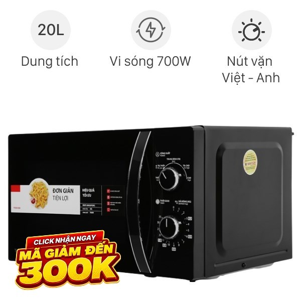 Lò vi sóng Toshiba MWP-MM20P(BK)