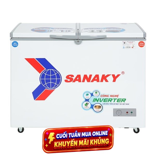 Tủ đông Sanaky Inverter 220 lít VH-2899W3