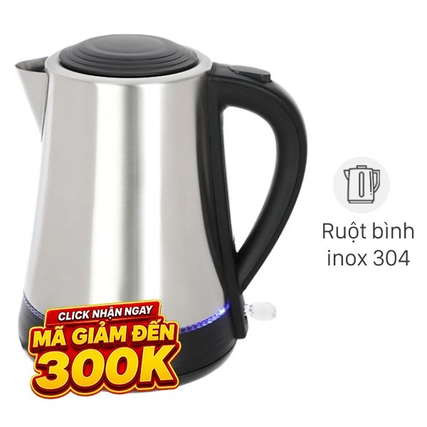 Bình đun siêu tốc Hafele 1.7 lít HS-K1703X (535.43.733)